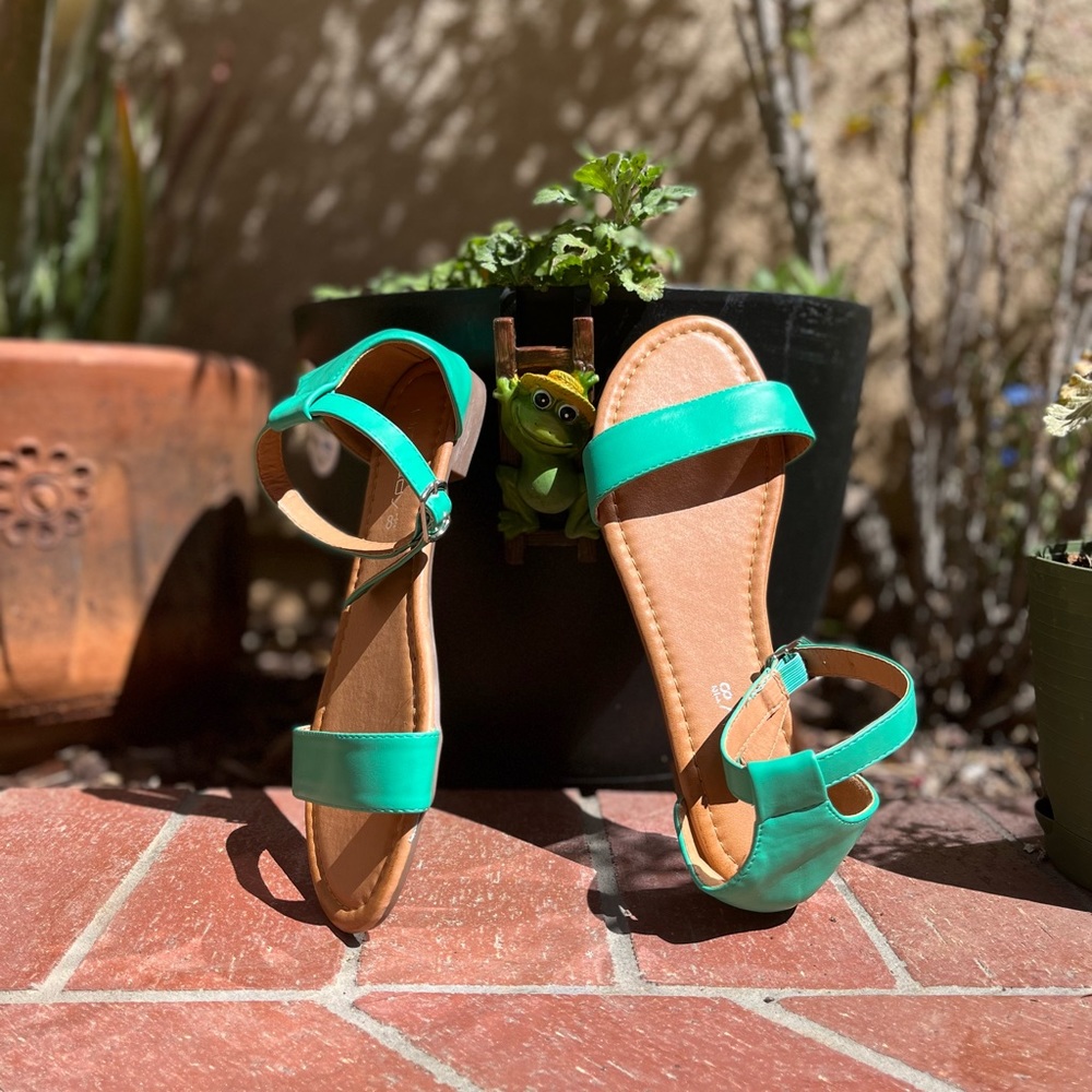 Green Sandals